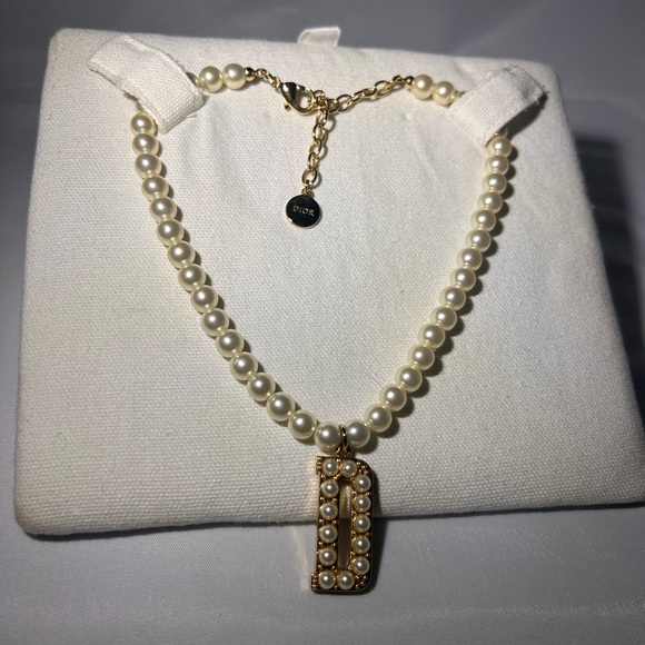 Dior Pearl Choker Chain - Picture 1 of 2